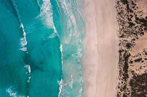 coffin bay  aerial view